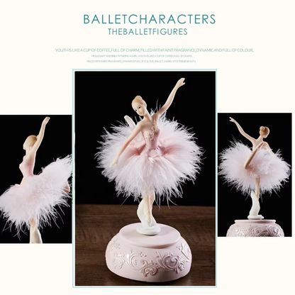 Enchanting Ballet Music Box with Elegant Figurine