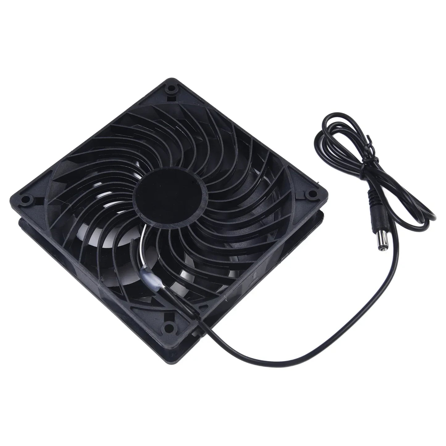 Eco-Friendly Dual Exhaust Ventilation System with 10W Solar Panel