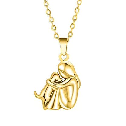 Heartfelt Connection Necklace with Adjustable Chain