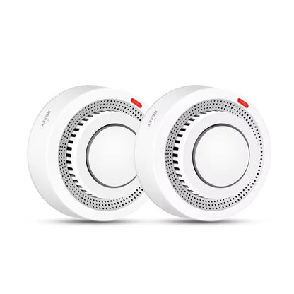 Smart WiFi Smoke Alarm with 85dB Siren & Mobile Notifications – Dual Mode Safety