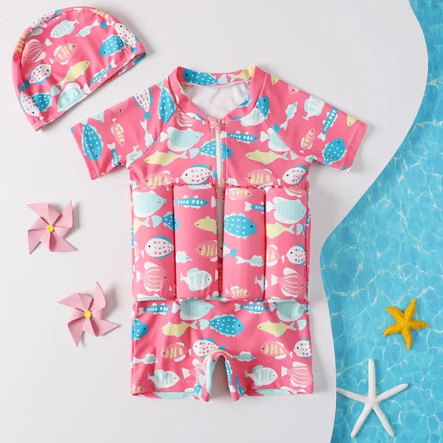 Floating Life Vest for Children Ages 2-6 | Adjustable and Comfortable