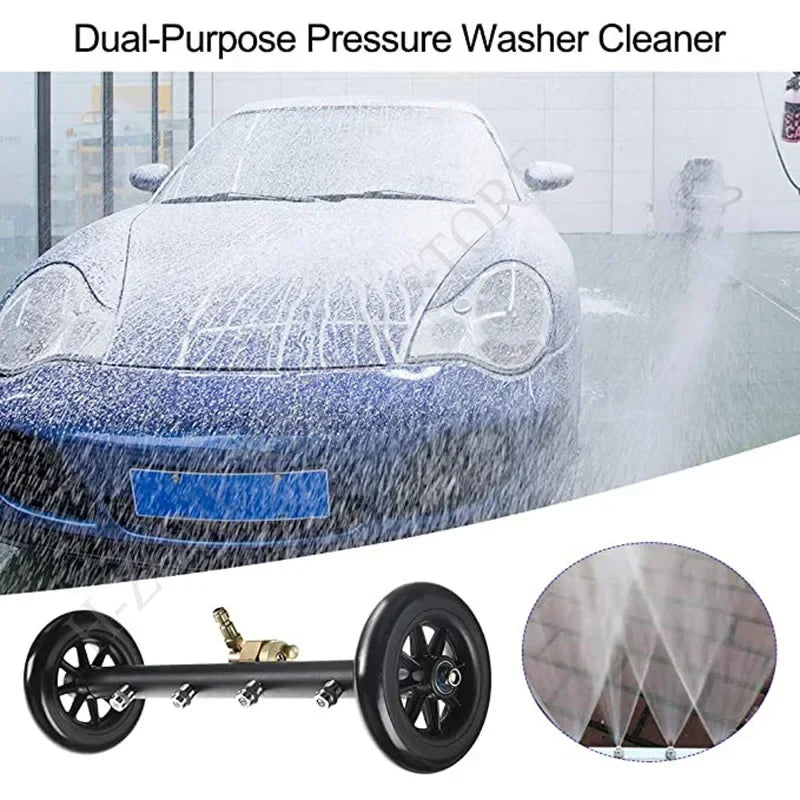 Electric Car Pressure Washer 5000 PSI with 16-Inch Spray Wand