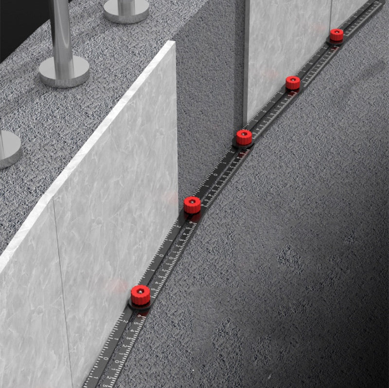 Precision Folding Ruler for Accurate Tile Measurements