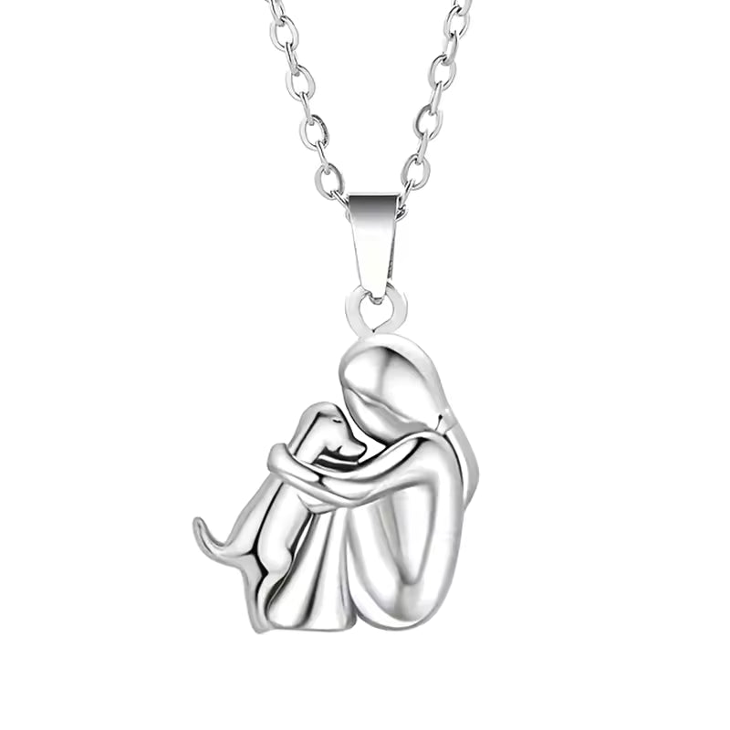 Heartfelt Connection Necklace with Adjustable Chain