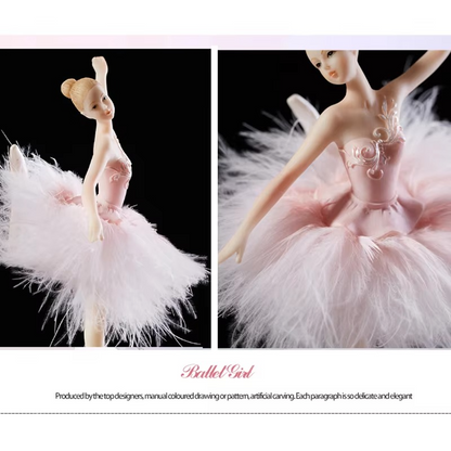 Enchanting Ballet Music Box with Elegant Figurine