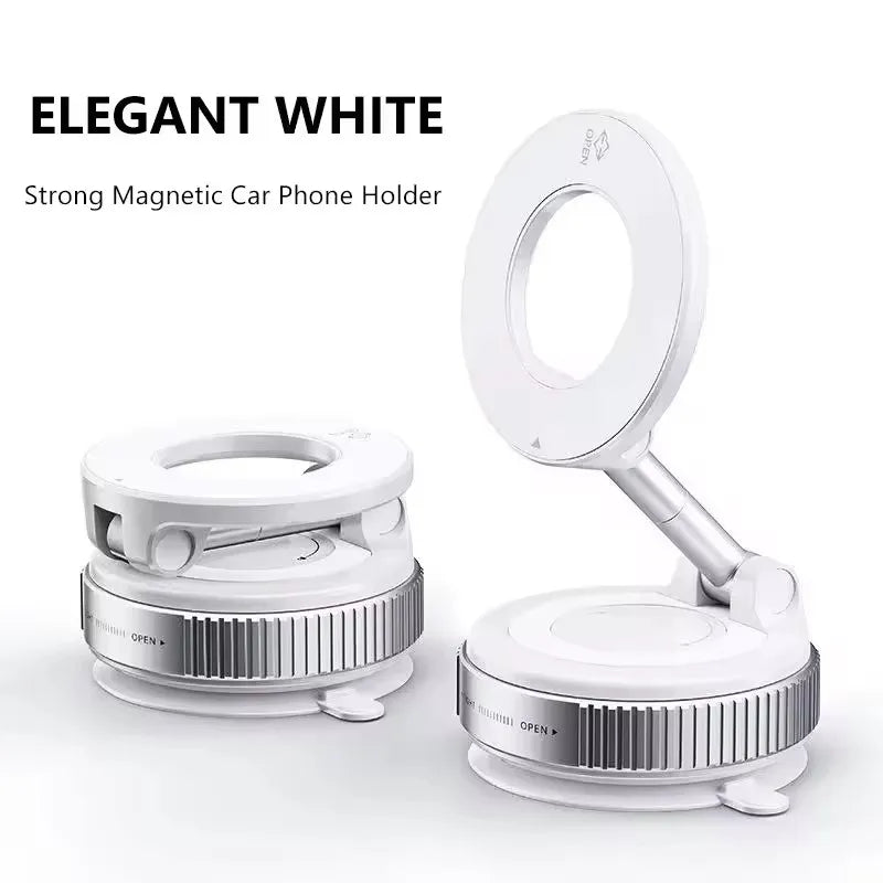 360-Degree Air Vent Phone Holder – Universal Magnetic Car Mount for Smartphones