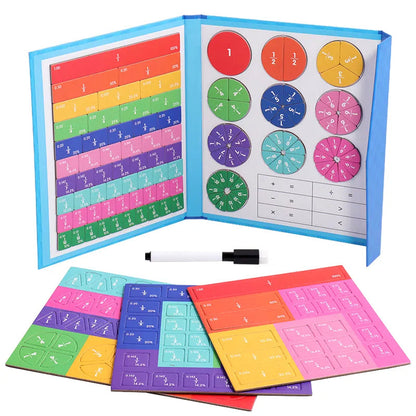 Interactive Fraction Discovery Book for Kids
