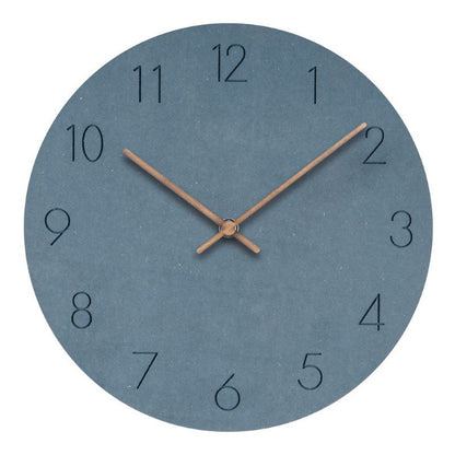 Minimalist Wall Clock with Silent Mechanism – Scandinavian Home Decor