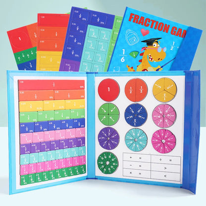 Interactive Fraction Discovery Book for Kids