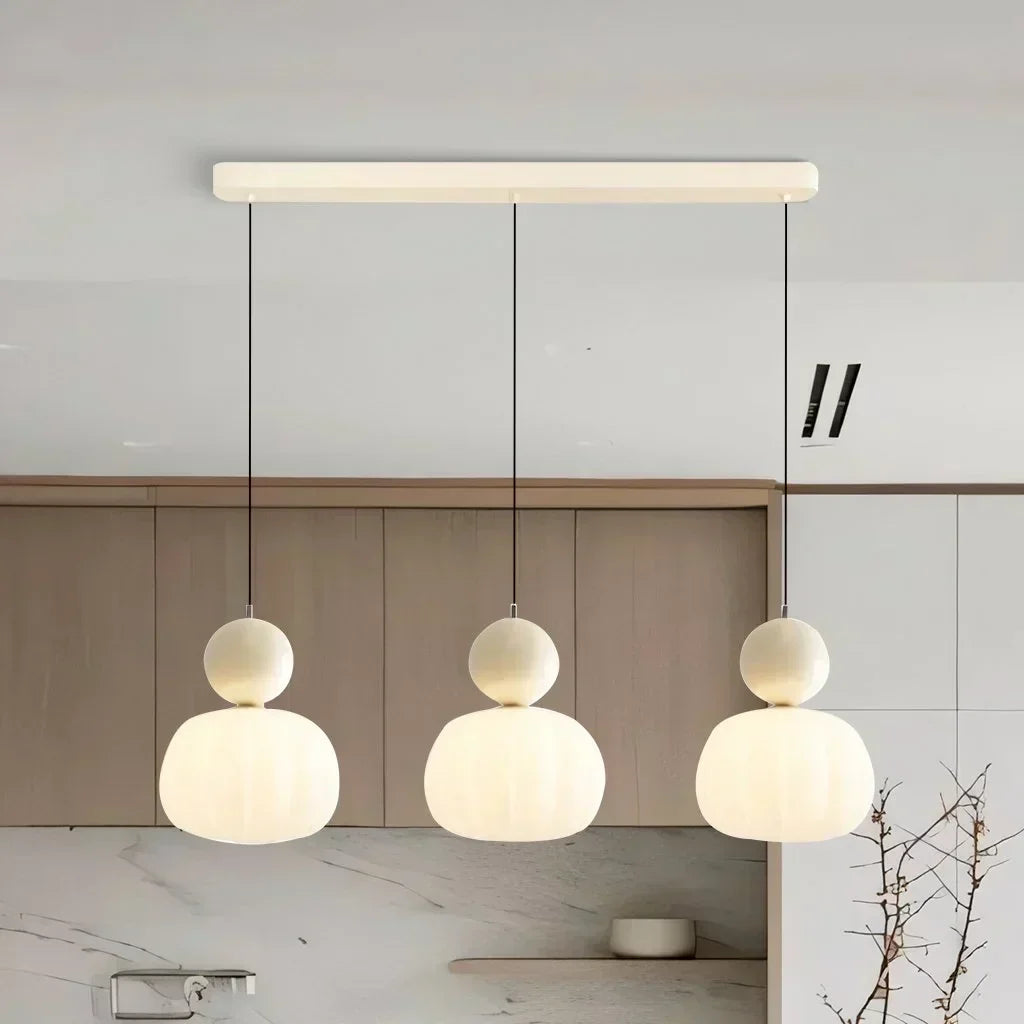 Adjustable Pendant Light in Art Deco Design with LED