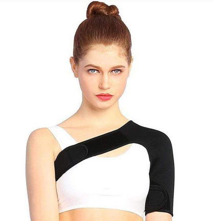Adjustable Neoprene Compression Sleeve for Women's Shoulder Support