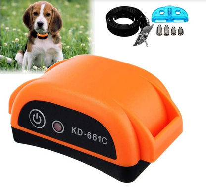 Waterproof Rechargeable Shock Collar with Electric Fence and 5 Static Levels