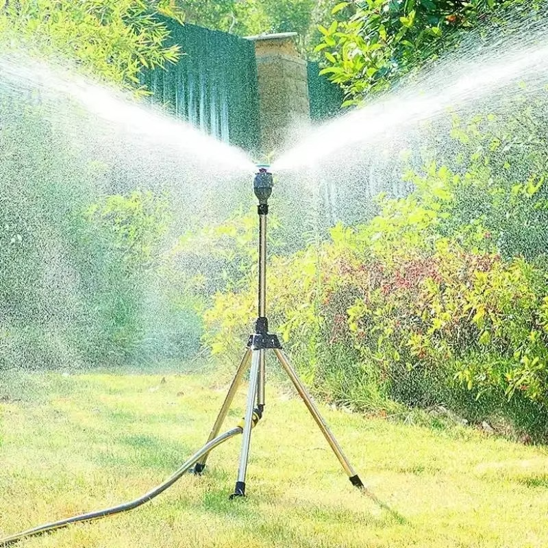 Versatile Adjustable Tripod Sprinkler for Complete Lawn Care