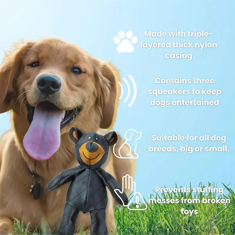 Soft and Sturdy Indoor Dog Companion Toy