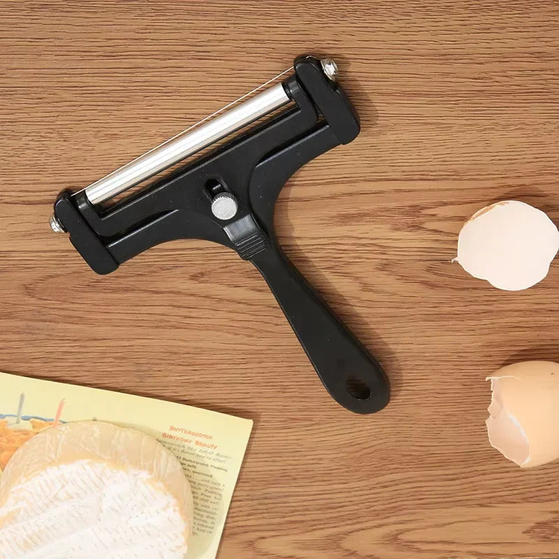 Adjustable Stainless Steel Cheese Cutter for Perfect Slices