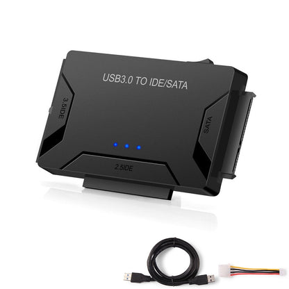 External Hard Drive Adapter for IDE and SATA – USB 3.0 Reader for 2.5 & 3.5 inch HDD, SSD, CD, DVD