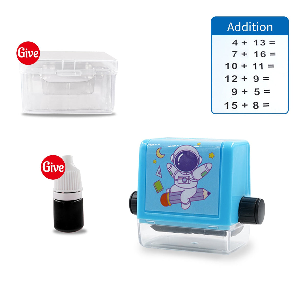 Smart Math Practice Roller with Adjustable Bands and Comfortable Grip
