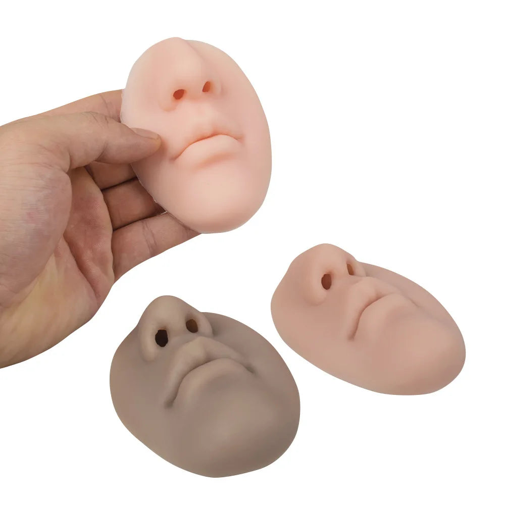 Comical Nose Shaped Soap Dispenser with Adhesive Mount