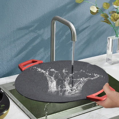 Indoor Electric Grill with Detachable Non-Stick Plate and Variable Heat Control