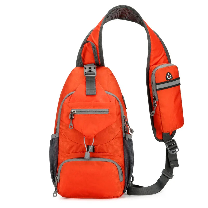 Waterproof Anti-Theft Shoulder Backpack with RFID Shielding – Lightweight Travel Bag for Safety