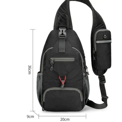 Waterproof Anti-Theft Shoulder Backpack with RFID Shielding – Lightweight Travel Bag for Safety