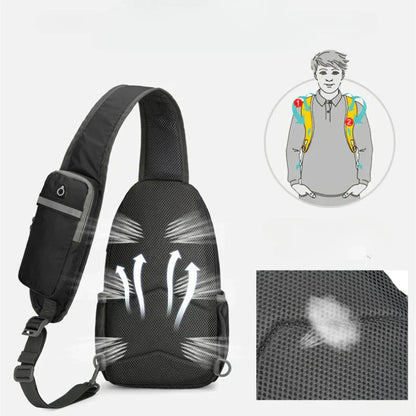 Waterproof Anti-Theft Shoulder Backpack with RFID Shielding – Lightweight Travel Bag for Safety