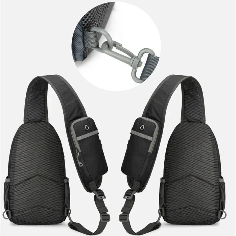 Waterproof Anti-Theft Shoulder Backpack with RFID Shielding – Lightweight Travel Bag for Safety