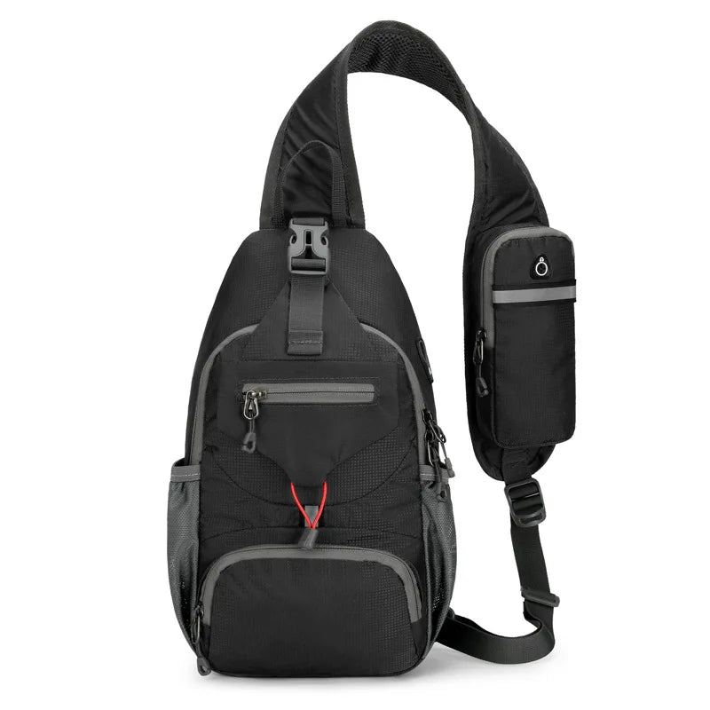 Waterproof Anti-Theft Shoulder Backpack with RFID Shielding – Lightweight Travel Bag for Safety