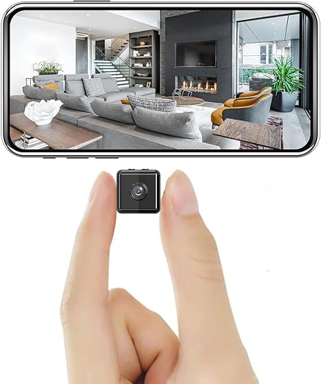 Wireless Mini Security Camera with 1080P HD, Night Vision & Weatherproof Design