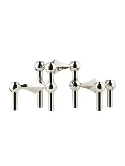 Sleek Geometric Candle Holder for Chic Home Décor