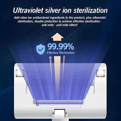 Compact Mattress Cleaner with Powerful Vibration and Filtration