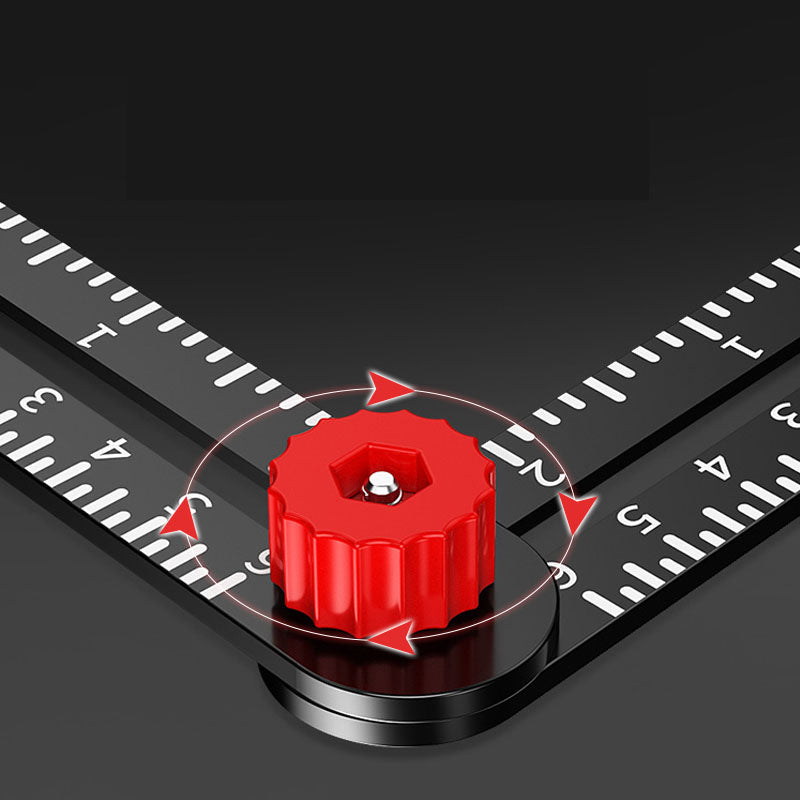 Precision Folding Ruler for Accurate Tile Measurements