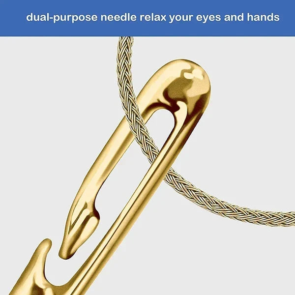 Effortless Needle Threading Set with Side Slot – 30 Varieties