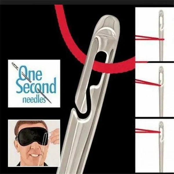 Effortless Needle Threading Set with Side Slot – 30 Varieties