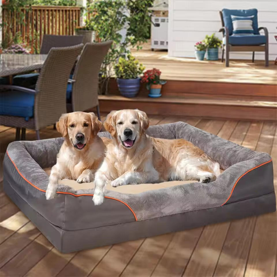 Comfort Haven Orthopedic Dog Bed with Washable Cover