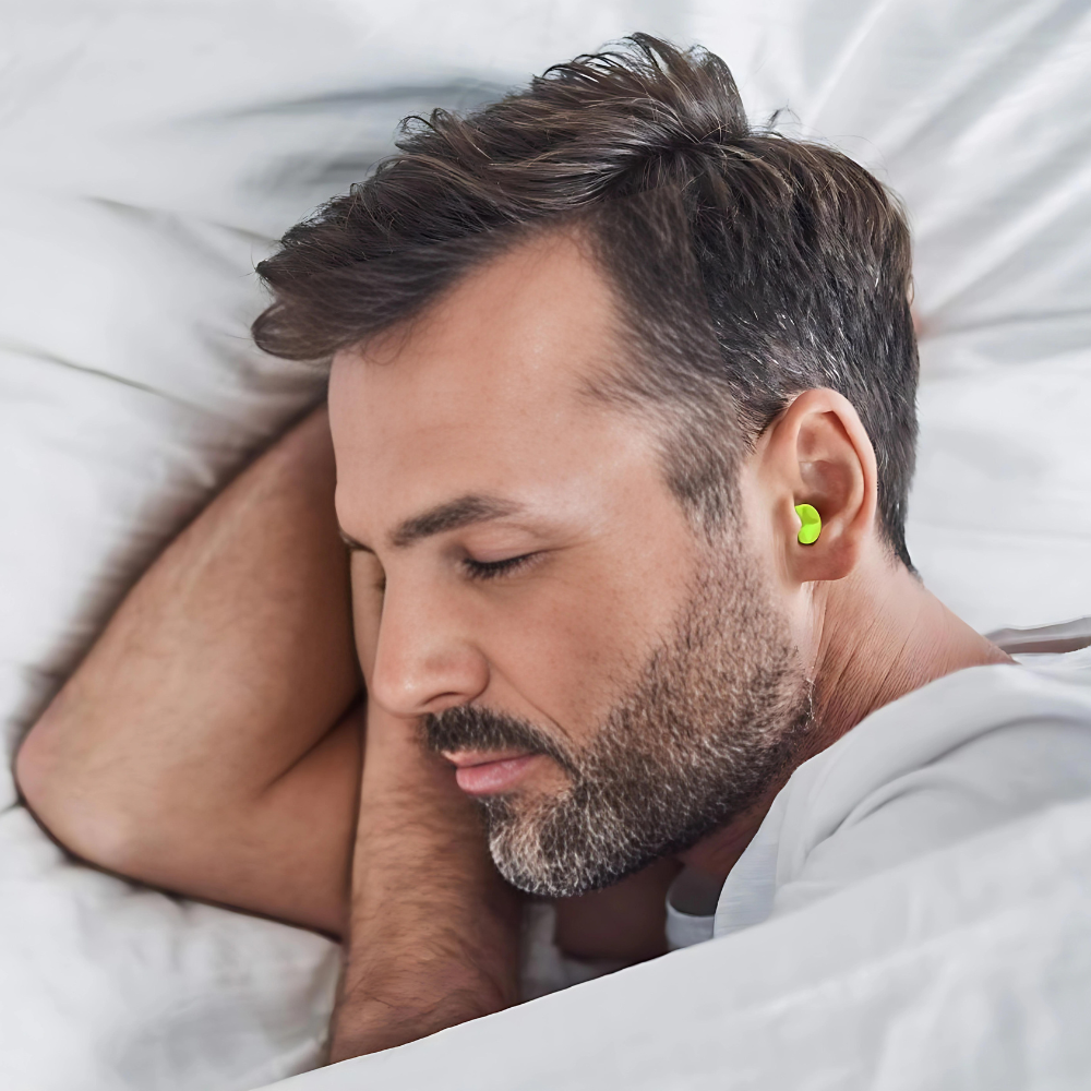 Noise-Cancelling Moldable Earplugs for Sleep – Waterproof Design