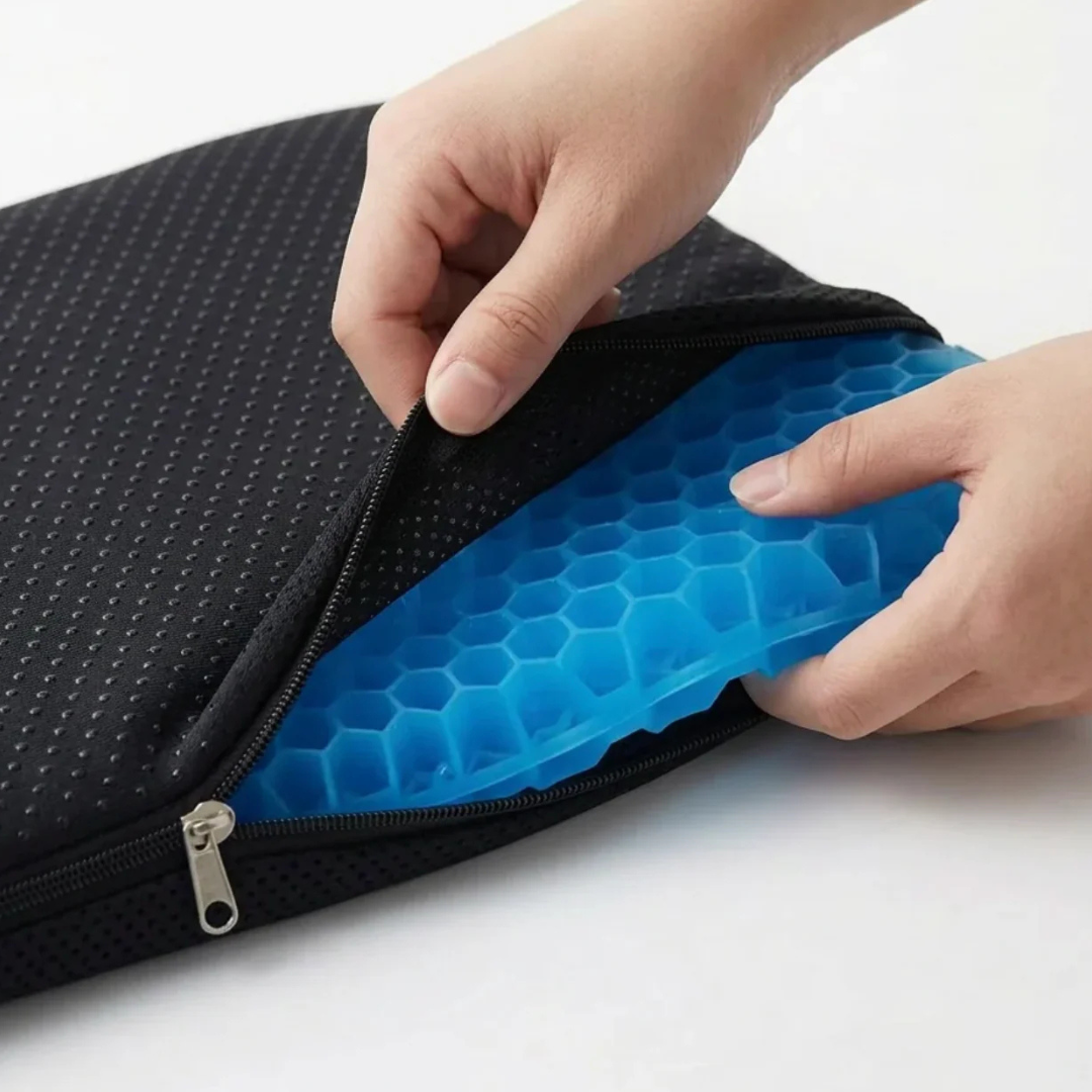 Honeycomb Design Silicone Seat Cushion for Cooling Comfort