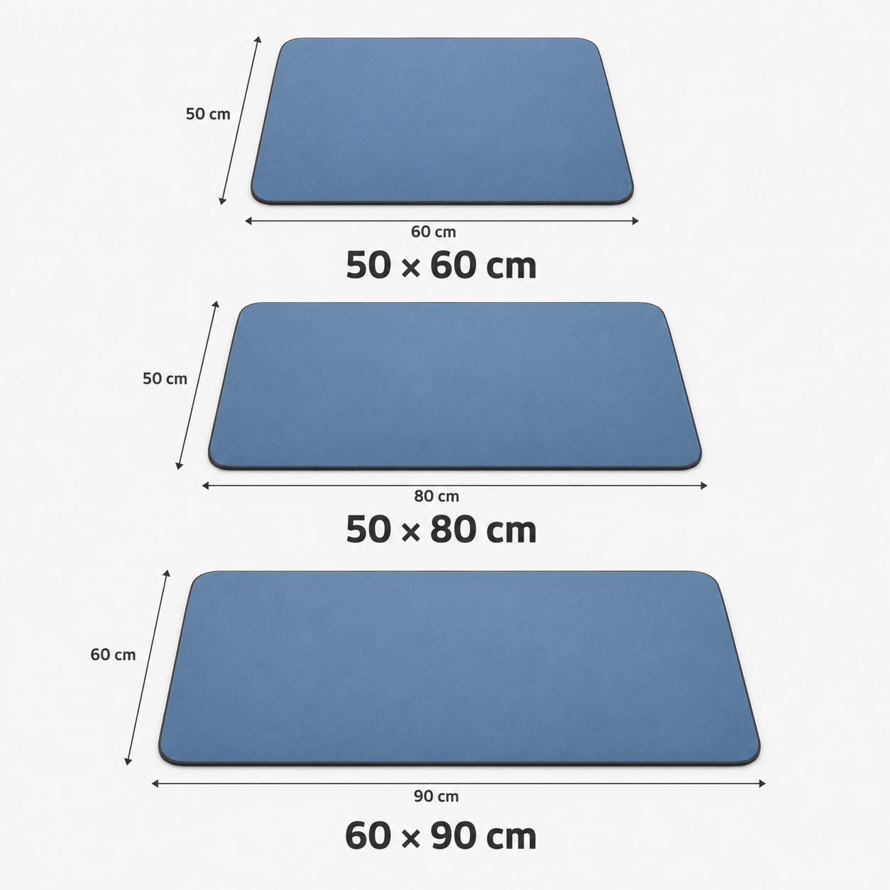 Kitchen Dish Drying Mat – Highly Absorbent Surface