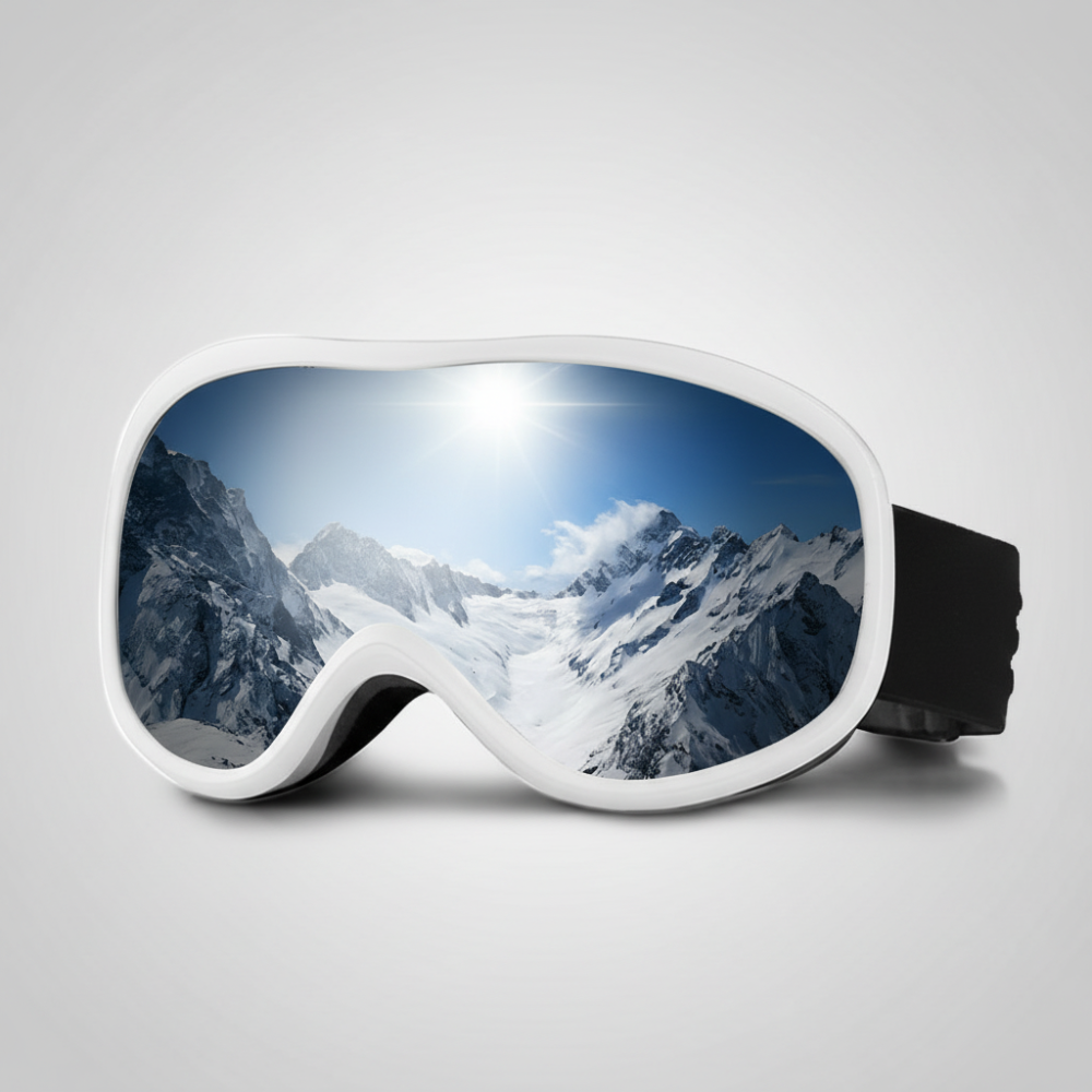 Double Lens Ski Goggles – Anti-Fog and UV Protection for Clarity