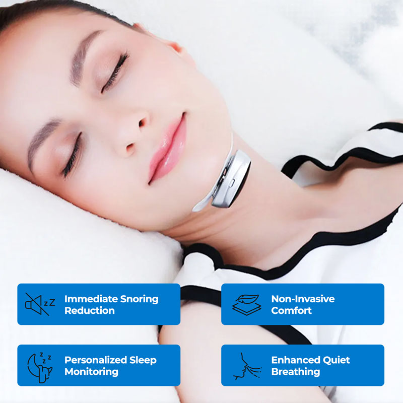 Chin Clip Device for Sleep Support | Anti-Snoring Ergonomic Design