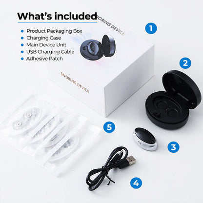 Chin Clip Device for Sleep Support | Anti-Snoring Ergonomic Design