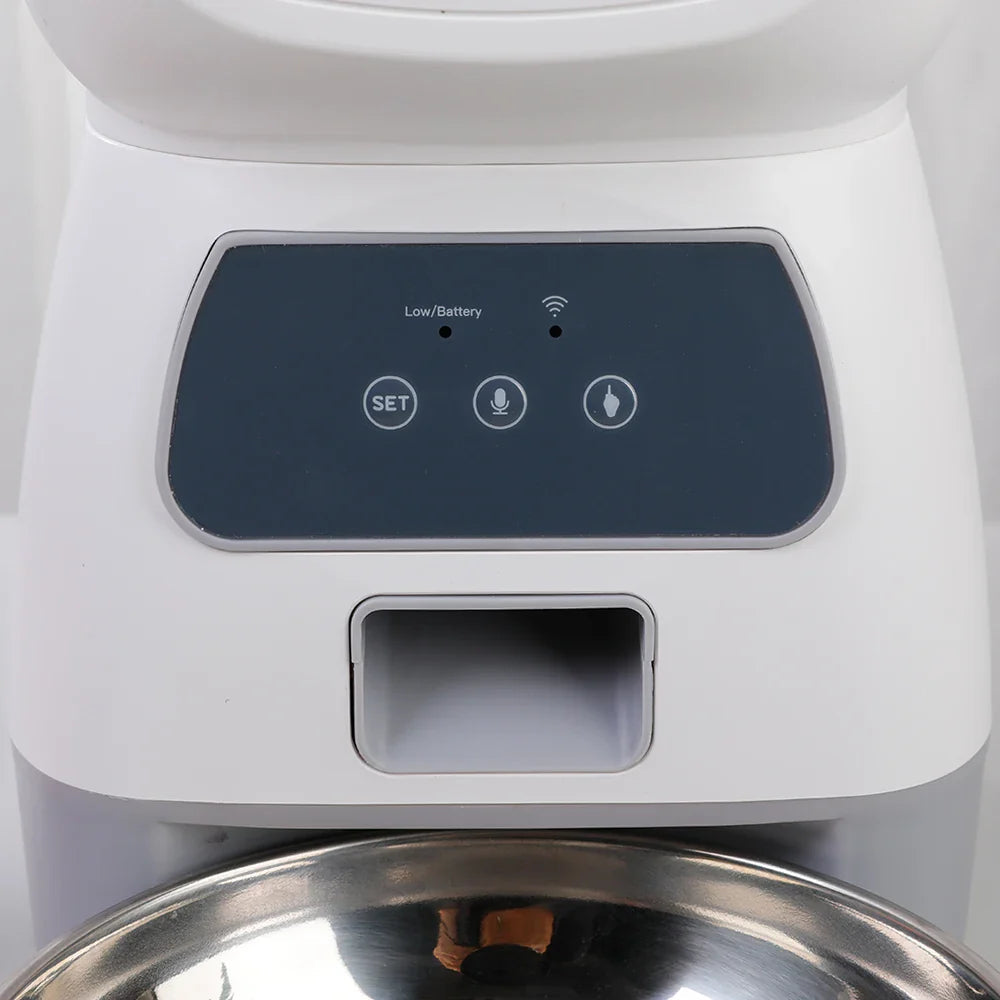 Automatic Pet Feeder with Programmable Timer | Eco-Conscious Design for Wellness