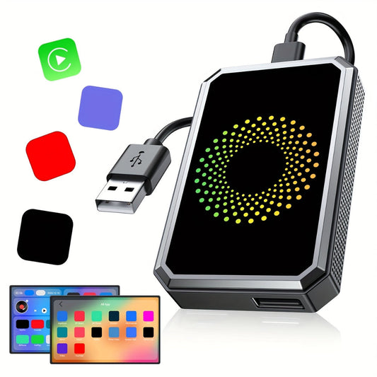 Wireless Carplay Adapter for Smart Cars | Quick Setup & Bluetooth Streaming