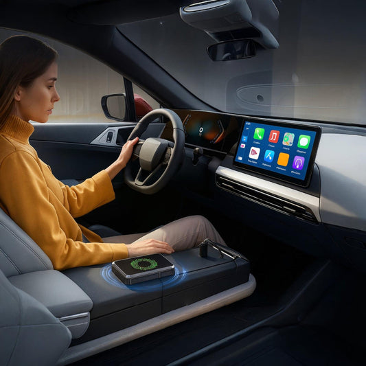Wireless Carplay Adapter for Smart Cars | Quick Setup & Bluetooth Streaming