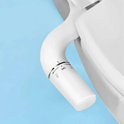 Bidet Attachment with Adjustable Water Settings and Retractable Nozzle