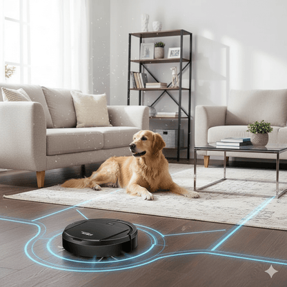 Robot Vacuum with HEPA Filter – Quiet Operation for Allergy Relief