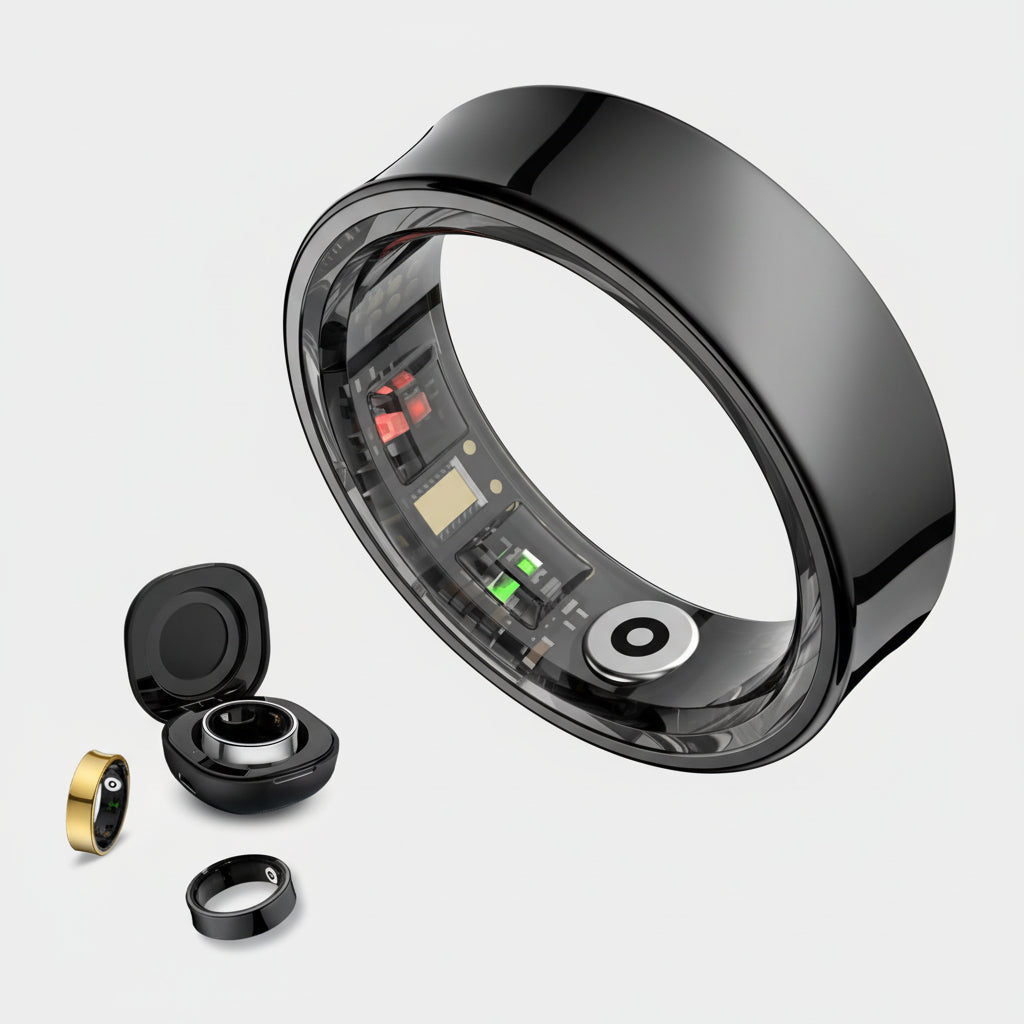 Fitness Tracker Ring with Sleep Monitoring – Waterproof Health Insights
