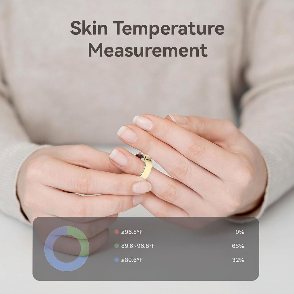 Fitness Tracker Ring with Sleep Monitoring – Waterproof Health Insights