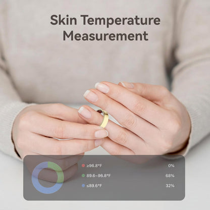 Fitness Tracker Ring with Sleep Monitoring – Waterproof Health Insights