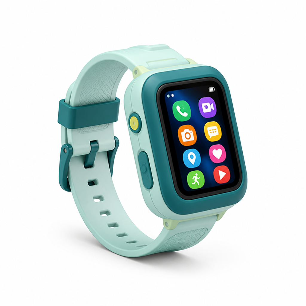 GPS Smartwatch for Kids with Video Calling and Camera – Safe Tracking